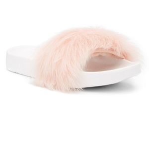 UGG fur slides